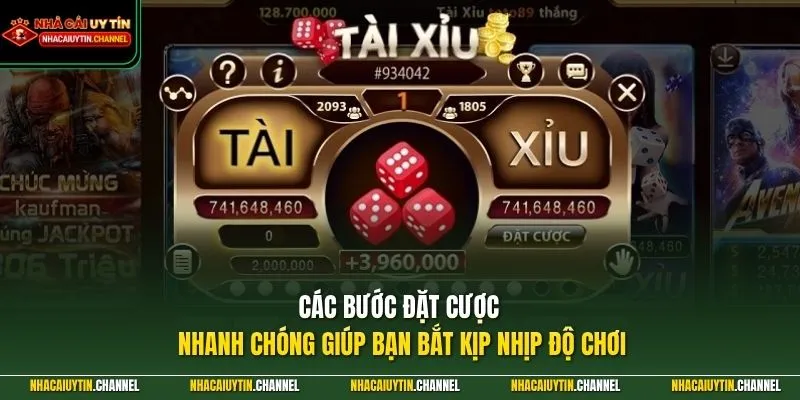 Tài Xỉu Online 2 Các bước đặt cược nhanh chóng giúp bạn bắt kịp nhịp độ chơi