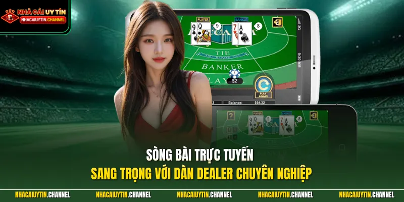 Game Bài Đổi Thưởng 1 Sòng bài trực tuyến sang trọng với dàn Dealer chuyên nghiệp